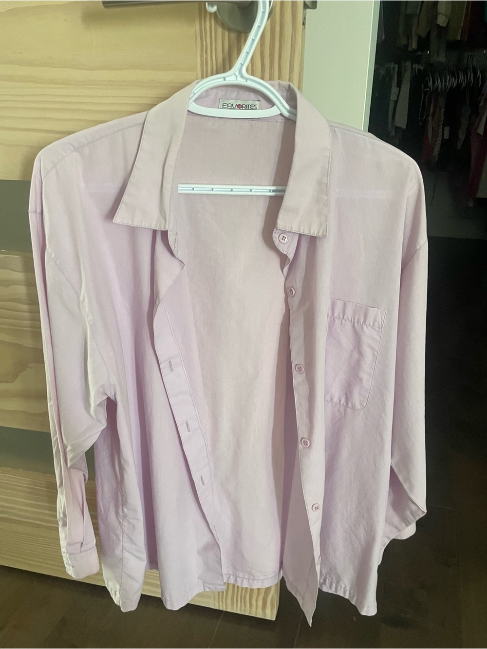 Lavender shirt - Unbranded